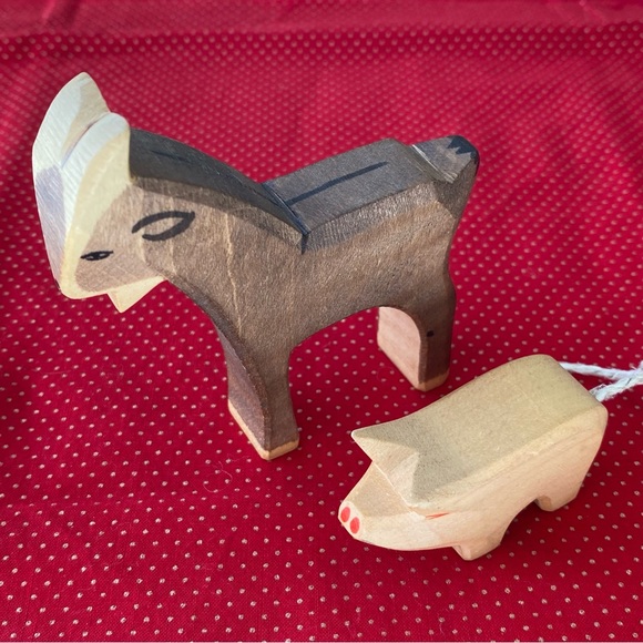 Ostheimer Wooden Farm Animals Toys. Handmade in Germany - Picture 13 of 13